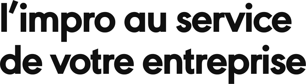 le théâtre, ça s'improvise